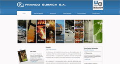 Desktop Screenshot of francoquimica.com.ar
